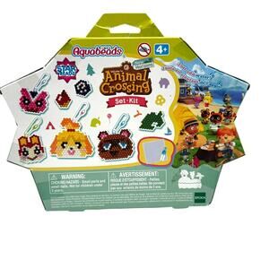 AQUABEADS NEW IN BOX Nintendo Animal Crossing Set Craft Kit Isabelle Nook RARE